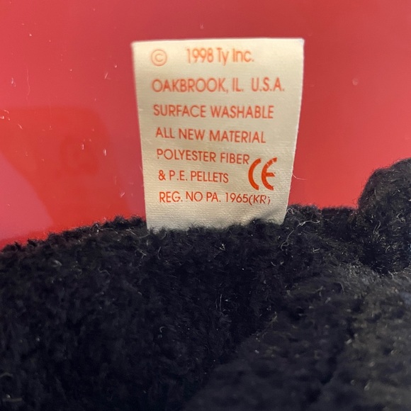 TY Beanie Baby-“GiGi” The Poodle 1997/1998- TAG ERRORS- Mint Condition - Picture 3 of 10